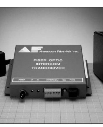 American Fibertek MR-89TX-2F13S Intercom System for TOA Module Rx 850/1300nm 12dB SM – 2 Fiber