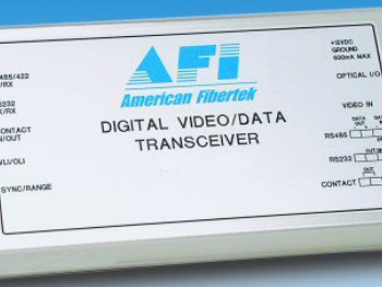 American Fibertek MR-915C-SL 10-Bit Video Transmitter With Bi-directional Multi-Protocol Data and Bi-directional Contact Closure, Singlemode