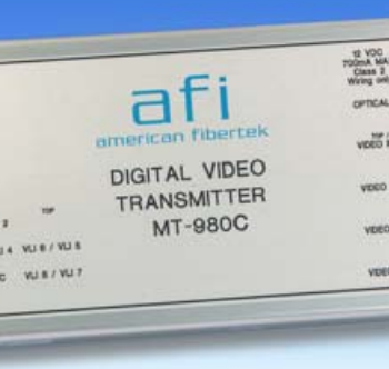 American Fibertek MR-980C 8 Channel 10-Bit Digital Video, Multimode