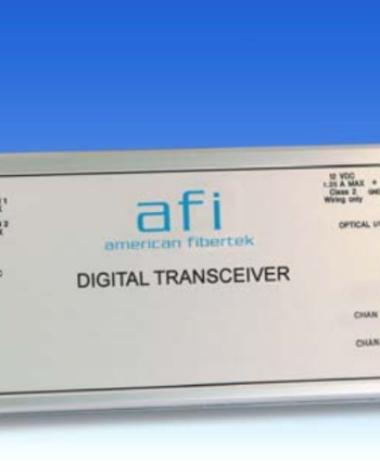 American Fibertek MR-9P59SL Multi-protocol Bi-directional Data & Contact Module Rx 21dB SM 1 Fiber Receiver