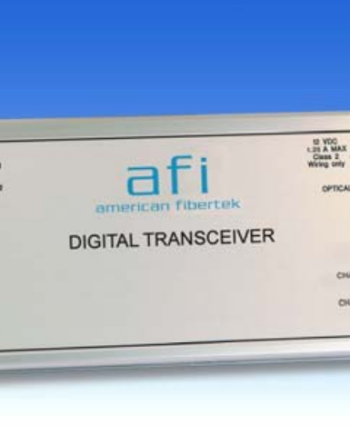 American Fibertek MR-9P888SL 24 Bit Digital Audio 3 Channels Module Rx 1310/1550nm 21dB SM 1 Fiber Receiver
