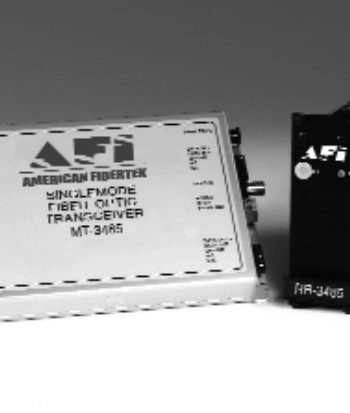 American Fibertek MRM-3485 Video & RS232 Module Rx 1310 / 1550nm 10dB Singlemode 1 Fiber