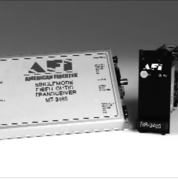 American Fibertek MRM-3485-4 Module Video Receiver with 4 Wire RS485, Single Mode