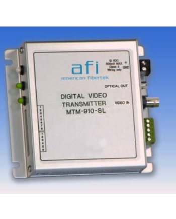 American Fibertek MRM-910SL-FC Digital Video 10 Bit Module Rx 1300nm 21dB SM