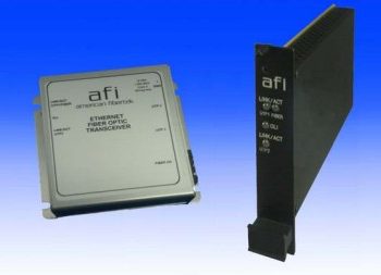 American Fibertek MRX-48-LX-SL-SC Ethernet – LX Fiber Port + 2 RJ45 Ports 10/100/1000, Singlemode