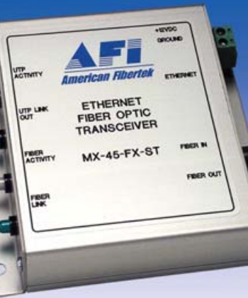 American Fibertek MRX-486 2-Channel Panasonic PS Data Transceiver