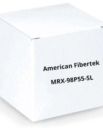American Fibertek MRX-98P55-SL Eight 10 Bit Video & 2 MPD Data – Module Rx, Single Mode