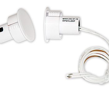 Magnasphere MSS-19C-W 3/4″ Recessed / Concealed Contact with Leads, White, 10 Pack