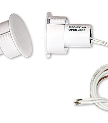 Magnasphere MSS-25C-W 1″ Recessed / Concealed Contact with Leads, Open Loop, White, 10 Pack