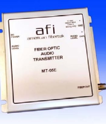 American Fibertek MT-05E-S Audio System FM 1300nm 21dB Single Mode 1 Fiber
