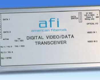 American Fibertek MT-726C-SL Two Channel Module Transmitter, Single-Mode