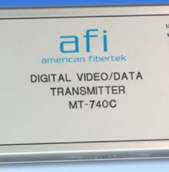 American Fibertek MT-740C 4 Channel 8-Bit Digital Video, Multimode