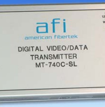 American Fibertek MT-740C-SL 4 Channel 8-Bit Digital Video, Singlemode