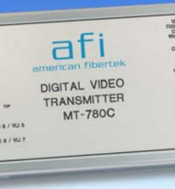 American Fibertek MT-780C 8-Channel 8-Bit Digital Video System