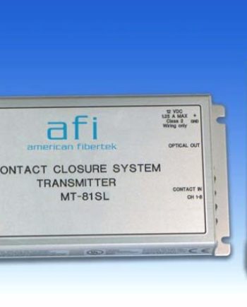American Fibertek MT-81SL-280 Eight Channel Contact System 1310nm 21dB Single Mode