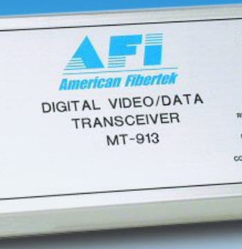 American Fibertek MT-911C-SL Single Channel Digital Video System with Bi-Directional Sensornet Data Channel, Module Transmitter