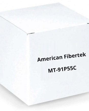 American Fibertek MT-91P55C 1 Fiber 10 Bit Video/2 MPD Data Module, Multi-Mode