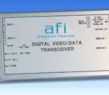 American Fibertek MT-91P59E-SL Video Ethernet, RS485, Contact Stand Alone Tx 1550/1310nm 21dB 40Km Single Mode 1 Fiber