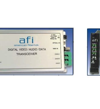 American Fibertek MT-91P99998E Video Ethernet 4 Contacts Audio Module Tx 1310 / 1550nm 12dB Multi-mode