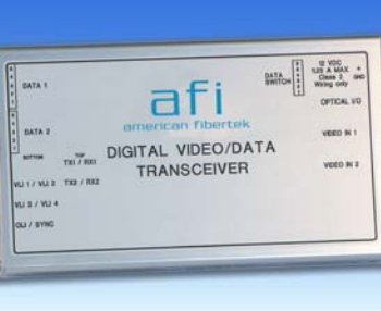 American Fibertek MT-91P9999E Video Ethernet & 4 Contacts Module Tx 1310 / 1550nm 12dB 2Km Multi-mode
