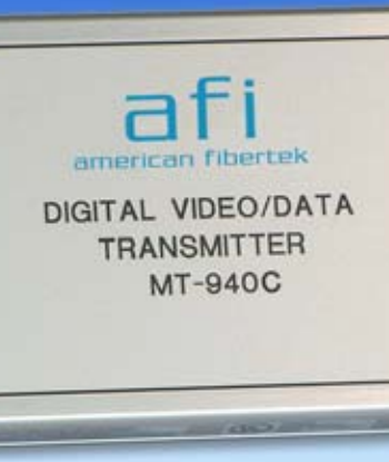 American Fibertek MT-940C 4 Channel Module Transmitter Digital Video System