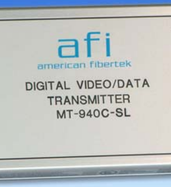 American Fibertek MT-940C-SL 4 Channel Module Transmitter Digital Video System