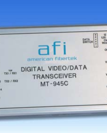 American Fibertek MT-945C Four Channel Digital Video Module Transmitter, Multi-Mode