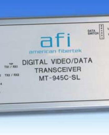 American Fibertek MT-945C-SL Four Channel Digital Video Module Transmitter, Single-Mode