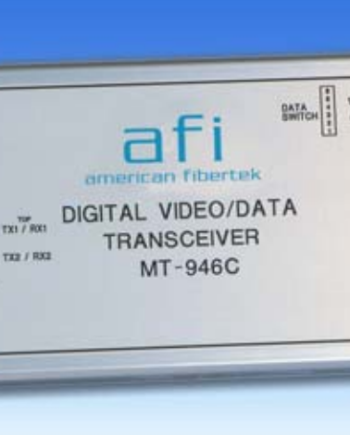 American Fibertek MT-946C Four Channel Digital Video, Multi-Protocol Data & Contact Closure, Multi-Mode