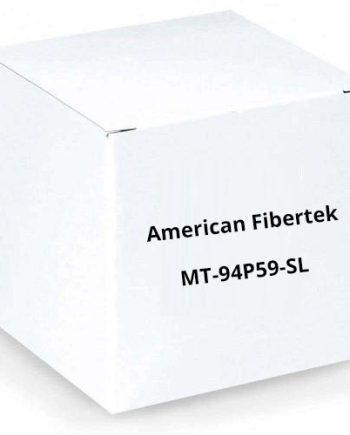 American Fibertek MT-94P59-SL Four 10 Bit Video & MPD Data/Contact Module Tx 1310/1550nm 21dB SM