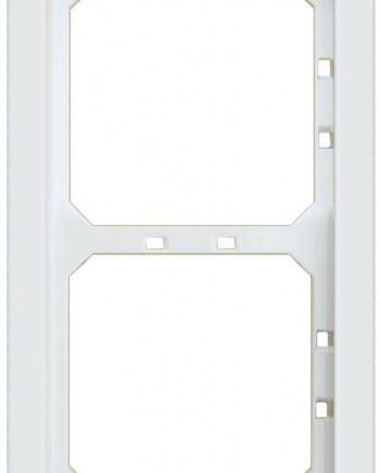 Alpha MT2W 2HX1W Module Panel Frame, White