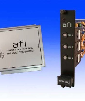 American Fibertek MTM-301CE Single Channel FM Video Transmitter