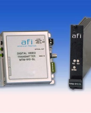 American Fibertek MTM-910SL-FC Digital Video 10 Bit System 1300nm 21dB Singlemode