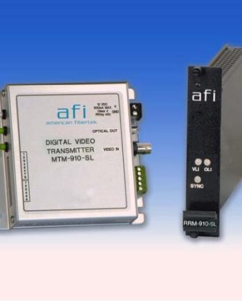 American Fibertek MTM-910SL-ST Digital Video 10 Bit System 1300nm 21dB Singlemode
