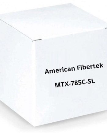 American Fibertek MTX-785C-SL Eight 8 Bit Video & 2 MPD Data 1RU Tx 1310 / 1550nm 15dB Singlemode 1 Fiber