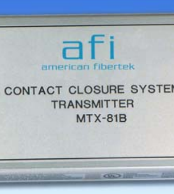 American Fibertek MTX-81B-SL 4 Channel Module Transmitter Signal Source