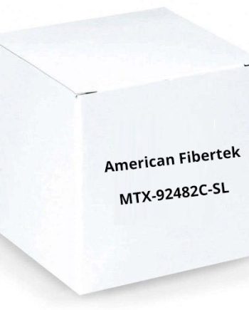 American Fibertek MTX-92482C-SL Twenty Four 10 Bit Video & 2 MPD Data Tx 1310 / 1550nm 21dB Singlemode 1 Fiber