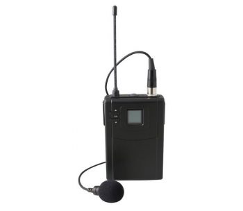 Speco MUHFLP UFH 700 Frequency-Selectable Lapel Microphone