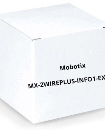 Mobotix Mx2wire Info Module with Mx2wire Technology (Black)