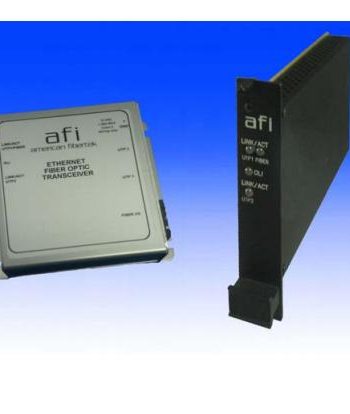 American Fibertek MX-48-LX-SL-SC 10/100/1000Base-T to 1000Base-LX Ethernet Media Converter / 3 Port Switch