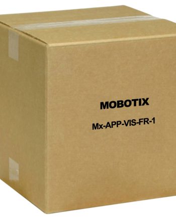 Mobotix Mx-APP-VIS-FR-1 Visage Technologies Face Recognition