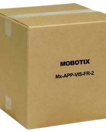 Mobotix Mx-APP-VIS-FR-2 Visage Technologies Face Recognition