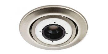 Mobotix MX-HALO-EXT-NG Halo Mount for S14D or S15D Sensor Module, Brushed Nickel