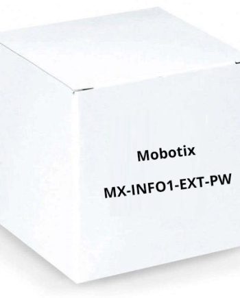 Mobotix MX-INFO1-EXT-PW Info Module (White)