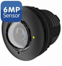 Mobotix Mx-O-SMA-S-6D016-b 6MP Day Sensor Module with B016 Lens, Black