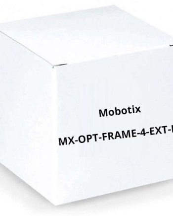 Mobotix MX-OPT-Frame-4-EXT-BL Single Frame Black