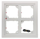 Mobotix MX-OPT-Frame-4-EXT-PW Single Frame White