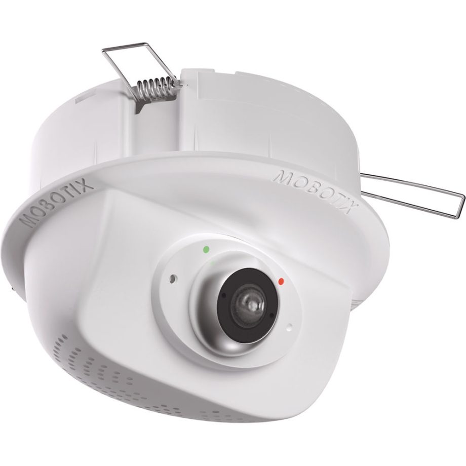 Mobotix MX-p25-D016 Hemispheric Moonlight Network Ceiling Camera with 6 Megapixel 1.6mm Fisheye