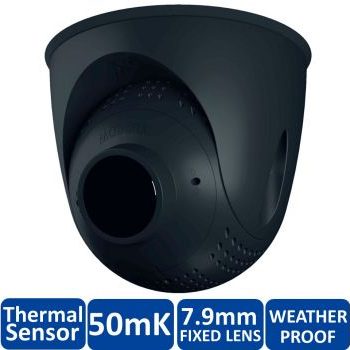 Mobotix MX-SM-PTMount-Thermal-L43-BL Flexmount S15 Thermal Sensor Module Germanium Lens, Black