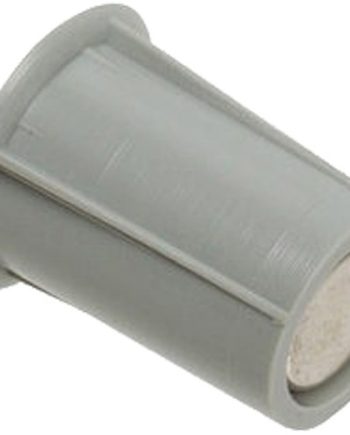 Nascom N1175G-M Recessed 3/8″ Press Fit Mini NdFeB Neodymium Grade N35 Nickel Plated Magnet, Gray